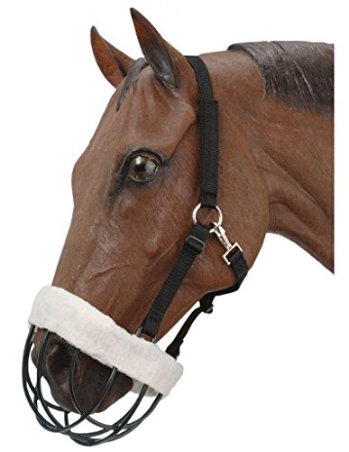 JT Tough-1 Freedom Maulkorb mit Nylon-Headstall, Pferd