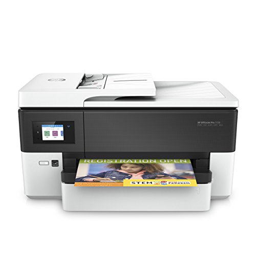 HP OfficeJet Pro 7720 A3-Multifunktionsdrucker (DIN A3, Drucker, Scanner, Kopierer, Fax, WLAN, Duplex, Airprint) weiß