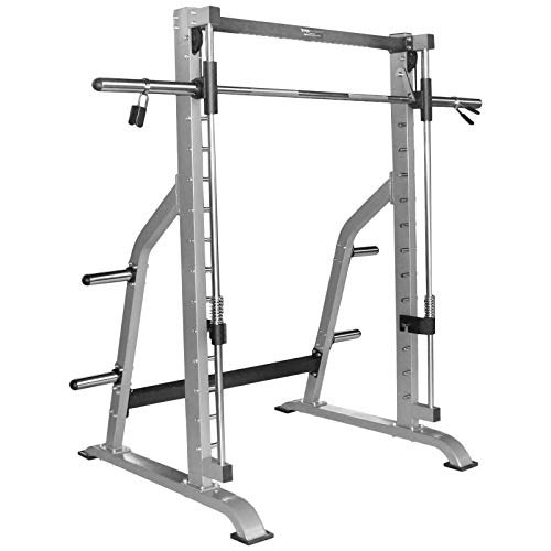 TrainHard Smith Machine Rack Multipresse mit Olympia Langhantelstange