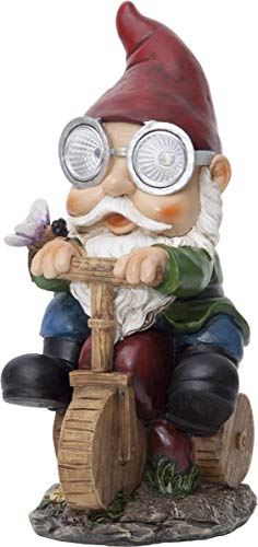 Star Gartendekoration, Keramik, 1 W, Bunt, 23 x 12 x 12 cm