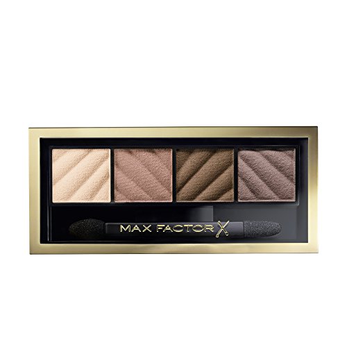 Max Factor Smokey Eye Dramakit Alluring Nude 10, Eyeshadow-Set für den klassischen Look, 2 g