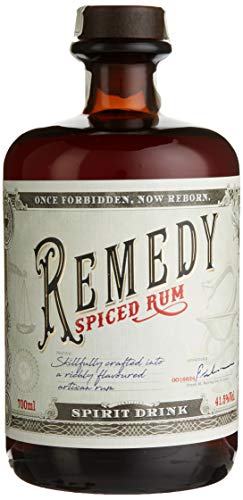 Remedy - Spiced (Rum-Basis) (1 x 0,7 l) - Remedy Spiced ist ein feiner Blend aus karibischen Rums