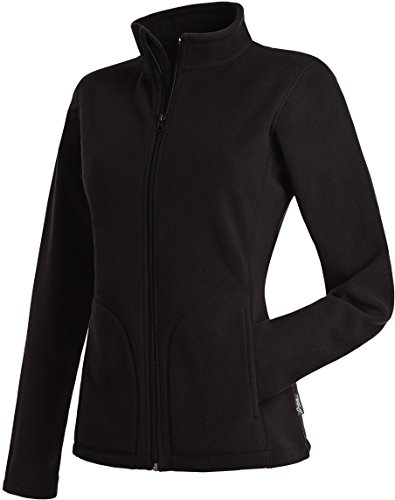 Active By Stedman Damen Fleece-Jacke (M) (Schwarz) M,Schwarz
