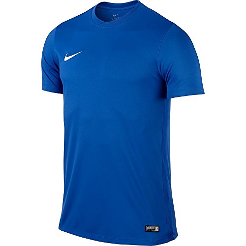 NIKE Herren Kurzarm Trikot Park VI, Blau (Royal Blue/White), Gr. L