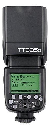Godox TT685C TTL HSS 1/8000s GN60 2.4G Wireless Blitzgerät Aufsteckblitz Speedlite für Canon EOS Kamera