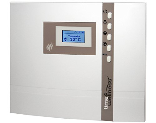 EOS Design Sauna Steuerung Steuergerät Econ D1 in Weiß MADE IN GERMANY für Finnische Sauna