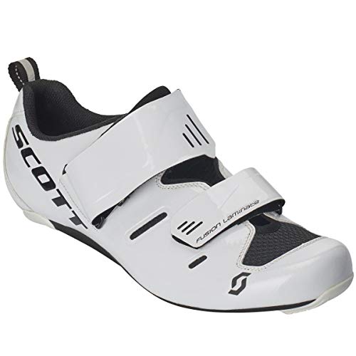 Scott Road Tri Pro Triathlon Fahrrad Schuhe weiß/schwarz 2019: Größe: 43