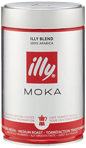 Illy Mokka gemahlen, normale Röstung, 250g