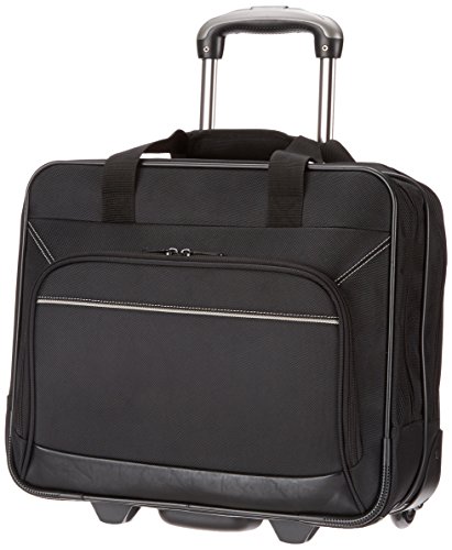 AmazonBasics Laptop-Rollkoffer / Trolley für Notebooks bis 16'