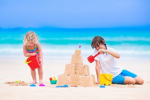 4myBaby GmbH Best for Garden Spielsand Eco Quarzsand für Sandkasten Dekosand Tüv Geprüft (25 KG)