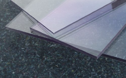 Platte aus Polycarbonat UV klar riesen Auswahl div. Größen und Stärken Top Qualität von alt-intech (PC 4 mm UV, 1000 x 600)