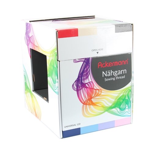 Ackermann Nähgarn, Polyester, 64x 1.000m (Kone)