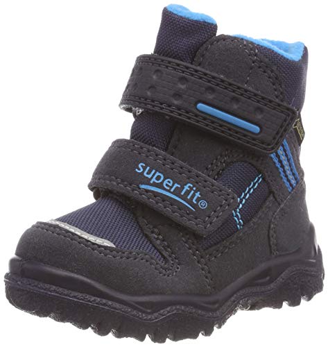 superfit Jungen HUSKY1 Schneestiefel, (Blau 80), 26 EU