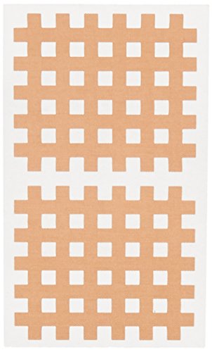 Gatapex Akupunktur Pflaster in Gitterform 40 Stück 44 x 52 mm Hautfarbe