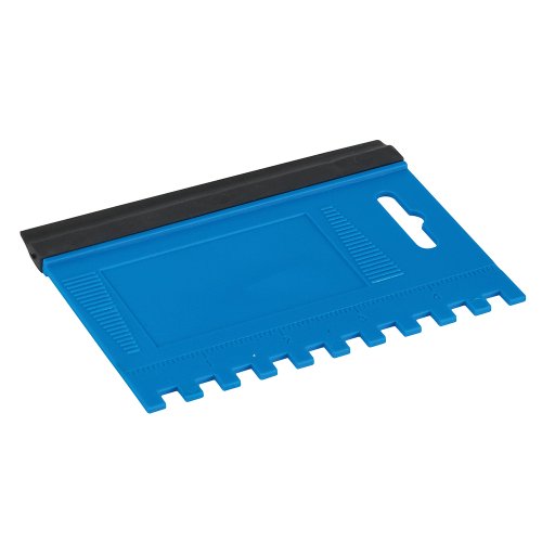 Silverline 380251 Zahnspachtel und Fugengummi 90 x 10 x 130 mm