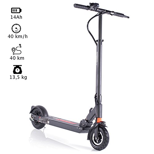WIZZARD 2.0 City E Scooter Leistungstarker Elektro Roller mit 40 Km/h und 40 Km Reichweite by Monowheel