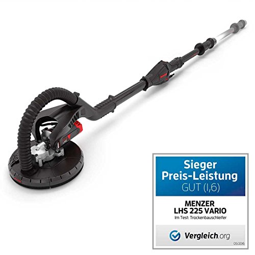 Langhalsschleifer MENZER LHS 225 VARIO mit Teleskoptechnik (1.550–1.950 mm) / inkl. Schleifmittel-Set