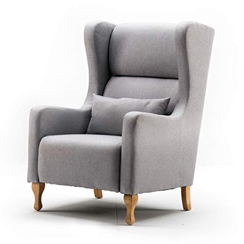 MCombo Ohrensessel Fernsehsessel Ohrenbackensessel Polstersessel Relaxsessel