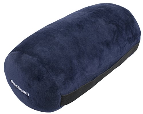 daydream N-8003 Nackenrolle mit Mikroperlen aus elastischem Nicki, dunkelblau