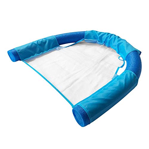 Ritapreaty Schwimmsessel Schwimmsessel für Wassergitter U-Sitz Flexibler, tragbarer Schwimmsessel mit Nudelbett 150 cm x 7,5 cm