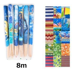 Idena 7570021 - Windschutz ca. 800 x 80 cm Blau-WeiÃŸ