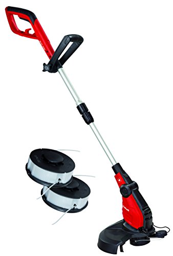 Einhell Elektro Rasentrimmer GC-ET 4530 Set (450 Watt, 30 cm Schnittbreite, 10 m Fadenlänge, teleskopierbar, inkl. 3 Fadenspulen)