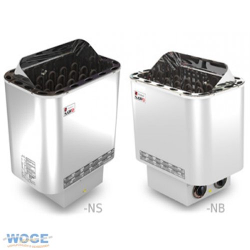 Saunaofen Nordex 6kW mit integrierter Steuerung