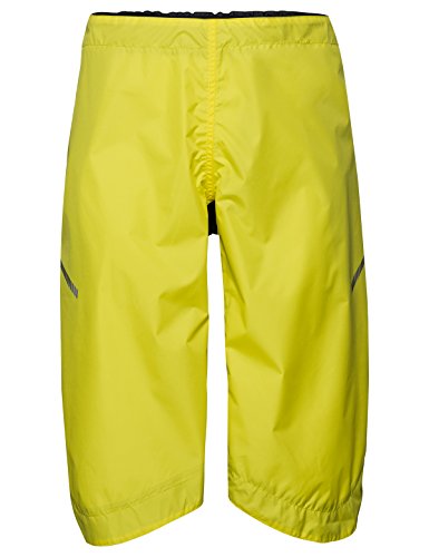 VAUDE Bike Chaps, Überzieh-Hose für den Radsport Accessories, Canary, M/L