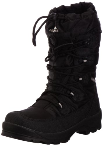 Trespass Herren Yetti Schneestiefel, Schwarz