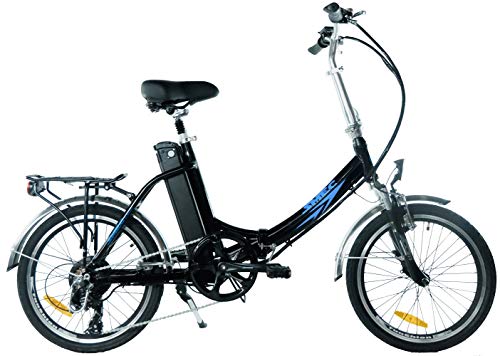 swemo 20 Zoll Alu Klapp E-Bike/Pedelec SW200 Neu (Schwarz)