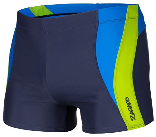 Zagano Herren Badehose/Schwimmhose/S - 3XL / Kordelzug/Öko-Tex Standard 100 / Hergestellt in der EU