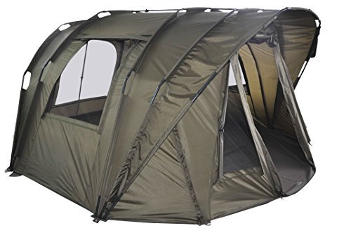 MK-Angelsport 'Fort Knox Air 3,5 Man Dome' Zelt Karpfenzelt Angelzelt incl. Gummihammer