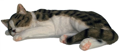 Dekofigur Hauskatze Stubentiger Katze Tierdeko Dekoration nicht nur für den Garten