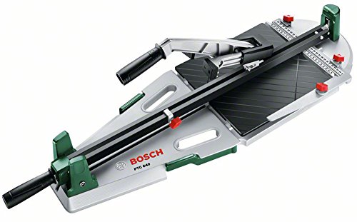 Bosch Fliesenschneider PTC 640 (Fliesenstärke max.: 12 mm, Schnittlänge max.: 640 mm, Diagonalschnittlänge max.: 450 mm, Karton)