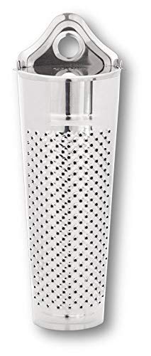 Schwertkrone Muskatreibe Edelstahl Mit Aufbewahrung - Vorratsbehälter