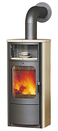 HARK Kaminofen/Dauerbrandofen, Opera-B, 7 KW, Titan, creme