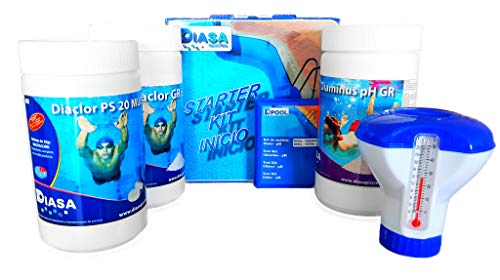 well2wellness Pool Starterset Wasserpfege - Schwimmbad Starter Kit 5in1