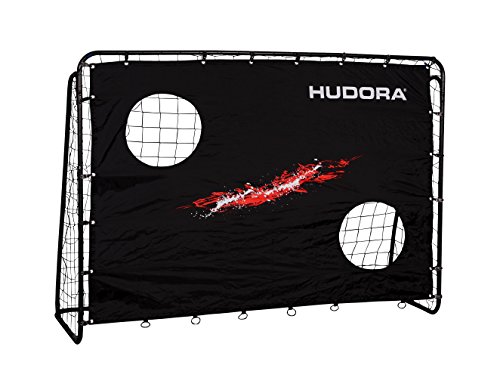 HUDORA Fußball-Tor Trainer mit Torwand, Fußball-Tor Garten - 76923