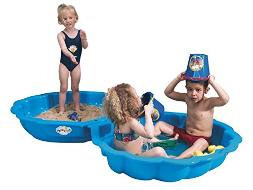IMP 703 - Paradiso Toys Sand/Wassermuschel, 2-teilig, blau