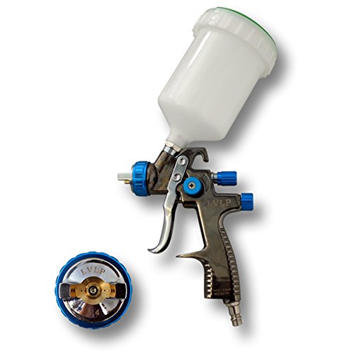 LVLP Lackierpistole Spritzpistole Sprühpistole mit 1,4 mm Düse Malerpistole