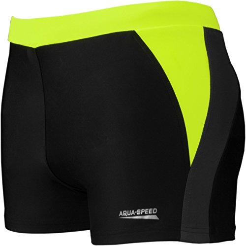 Aqua Speed Herren Badehose | Schwimmhose | S-XXXL | Modern | Perfect Fit | UV-Schutz | Chlor resistent | Kordelzug