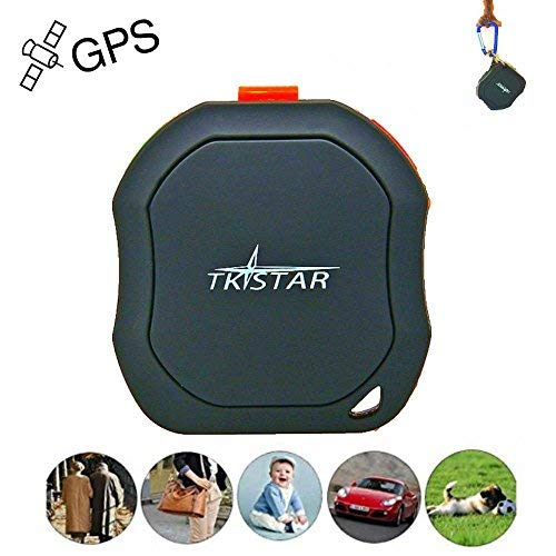 Mini GPS Tracker, TKSTAR Tragbare GPS Tracker Haustiere Hund Katze Fahrzeuge kinder ältere mini GPS Outdoor Navigation SOS Wasserdicht GPS Ortung mit kostenloser APP TK1000