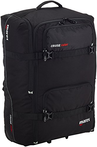 Mares Rucksack mit Rollen Cruise Roller, Black, 47 x 32 x 81 cm, 128 Liter, 415542