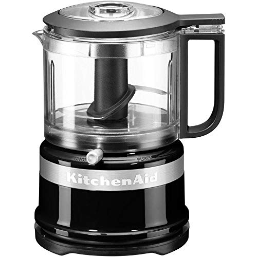 KitchenAid 5KFC3516EOB ,Mini-Food-Processor,Großartig zum Hacken, Vorbereiten von Dressings und Saucen, onyx schwarz