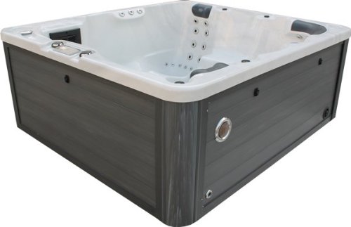 Vasa-Fit, Whirlpool W200, Whirlpool aus hochwertigem Sanitäracryl für 4-6 Personen Sky White