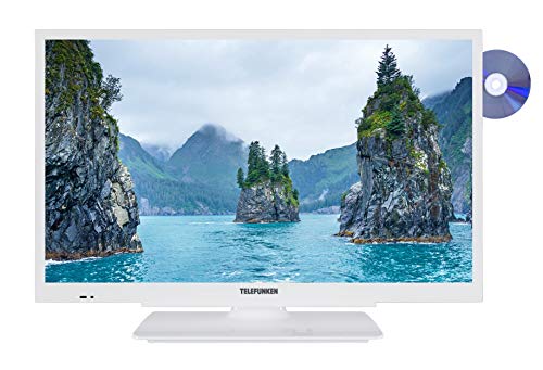 Telefunken XH24G101D-W 61 cm (24 Zoll) Fernseher (HD ready, Triple Tuner, DVD-Player integriert)
