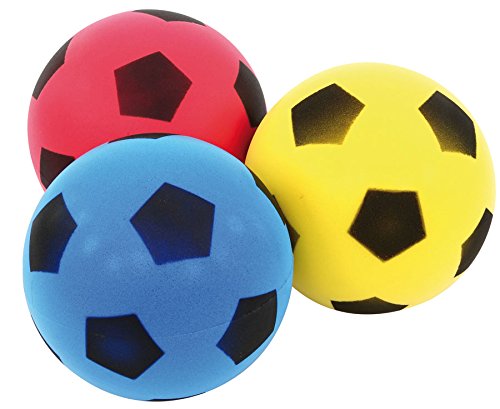 Betzold  34138 Softbälle-Set, Groß, 3 Stück, sortiert, 20 cm