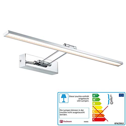 Paulmann LED Bilderleuchte Galeria Beam Sixty | LEDs fest verbaut 11W 1250lm warmweiß | 998.90