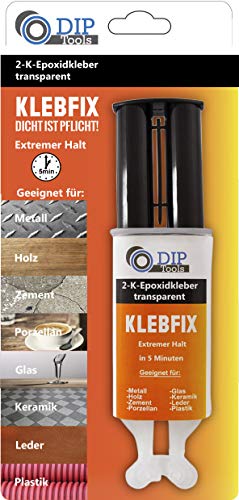 DIP-Tools KLEBFIX - 2-k Epoxidharzkleber - transparent