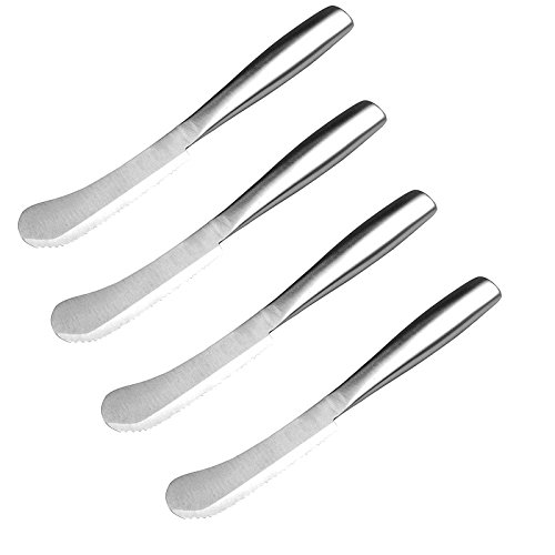 SIDCO  Frühstücksmesser Brötchenmesser Brotzeitmesser Tafelmesser Küchenmesser 4 Stück